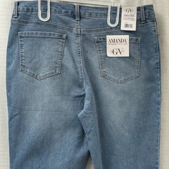 NWT-Gloria Vanderbilt Callisto Jeans -18 Average - Picture 3 of 7